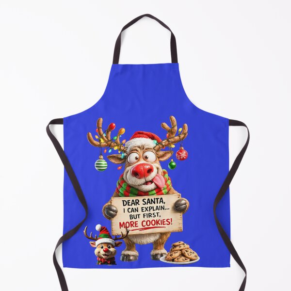 Item preview, Funny Christmas Reindeer Dear Santa More Cookies Meme designed and sold by Funnygiftsstudio .