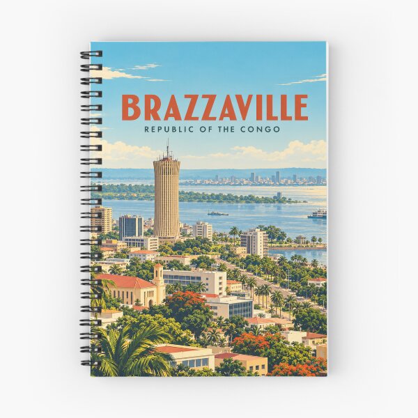 Item preview, Brazzaville Vintage Congolese City Art designed and sold by MichaeIRellov.