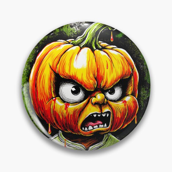 Item preview, Talking Pumpkin Head Boy – Expressive Face Halloween Art designed and sold by QQQueen.