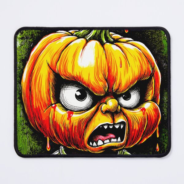 Item preview, Talking Pumpkin Head Boy – Expressive Face Halloween Art designed and sold by QQQueen.