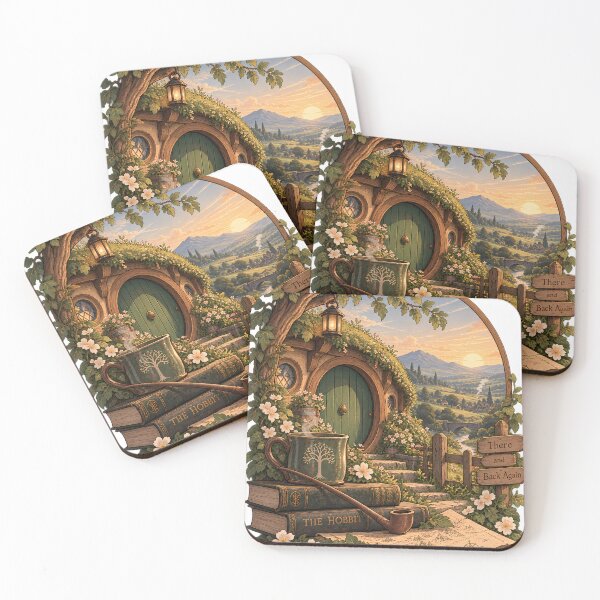 Item preview, Hobbit House cute designed and sold by WhimsyPeachCo.