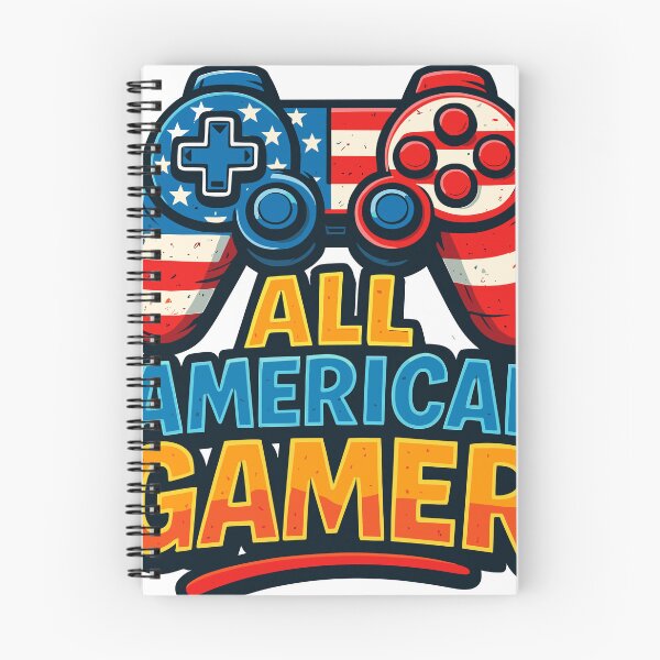 Item preview, All American Gamer USA Flag Video Game Controller 4th of July Gaming designed and sold by CHariliha-ka.