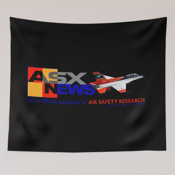 Item preview, Official ASX News Aviation Safety Research Supporter designed and sold by ASX Research Merch.