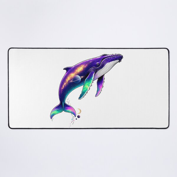Item preview, Cosmic Humpback Whale Galaxy Art Design designed and sold by Shop of Wonders.