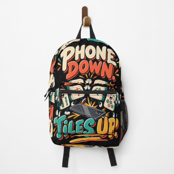 Item preview, Funny Mahjong Player Game Night - Phone Down Tiles Up designed and sold by MOTIFOLK.