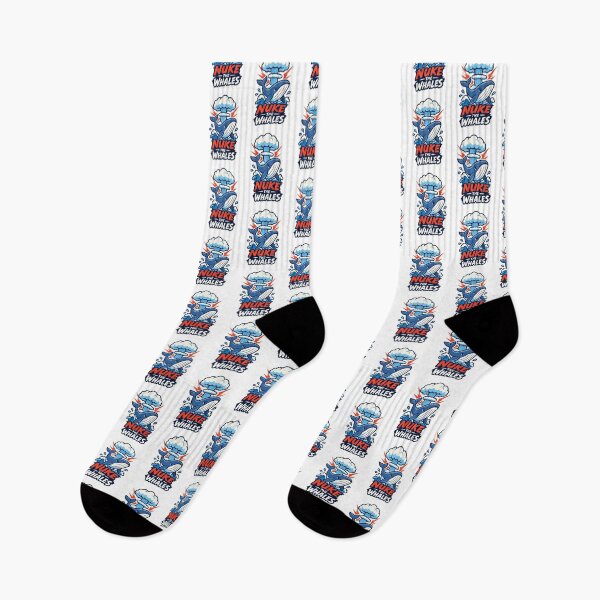 Item preview, Vintage Style Nuke The Whales Satirical Environmental Design designed and sold by dimmerthanusual.