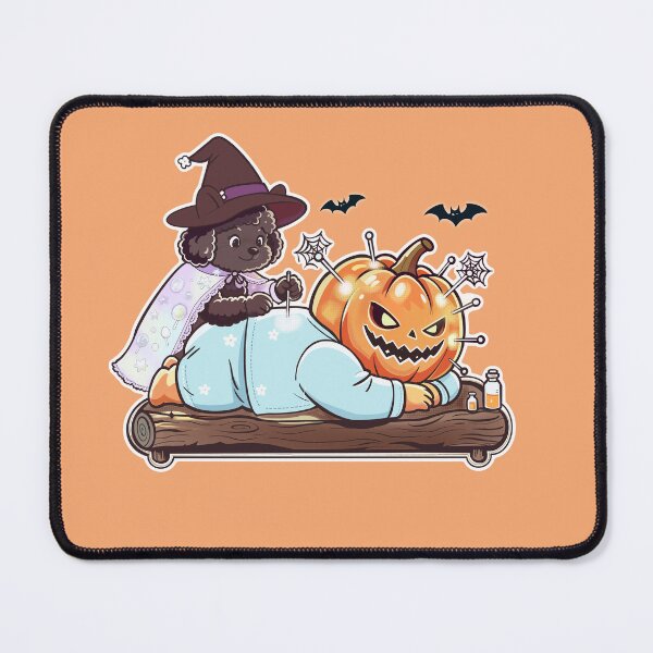 Item preview, Cute Spocky Acupuncture Pumpkin Character designed and sold by nasstana.