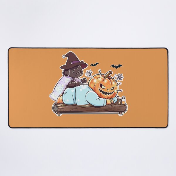 Item preview, Cute Spocky Acupuncture Pumpkin Character designed and sold by nasstana.