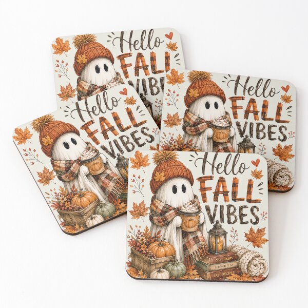 Item preview, HELLO FALL VIBES designed and sold by BKDIGITALSHOP.