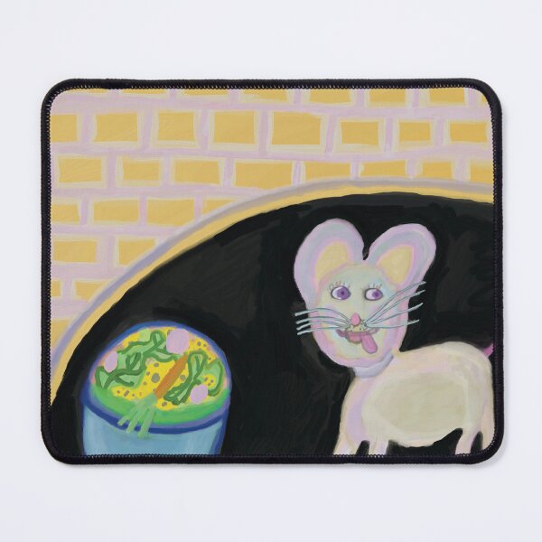 Item preview, Mouse at hole with food, nice pets designed and sold by MartaTerkiewicz.