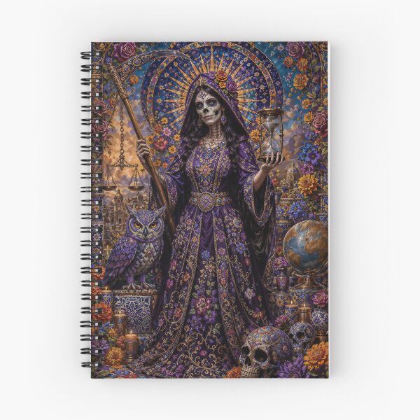 Item preview, The purple aspect of Santa Muerte designed and sold by AliceWhiteDF.