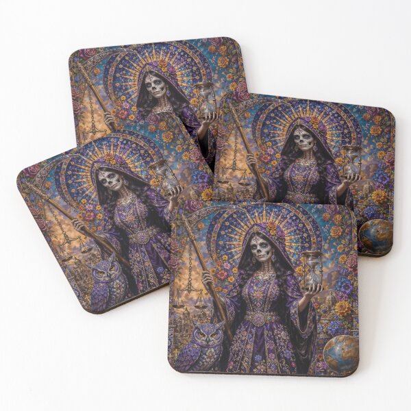 Item preview, The purple aspect of Santa Muerte designed and sold by AliceWhiteDF.