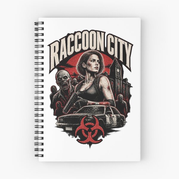 Item preview, Straight Outta Raccoon City Urban Horror Inspired Design designed and sold by Artbyjose.