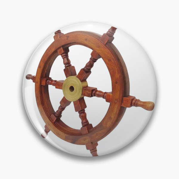 Item preview, Vintage Ship Wheel designed and sold by curtisishopy.
