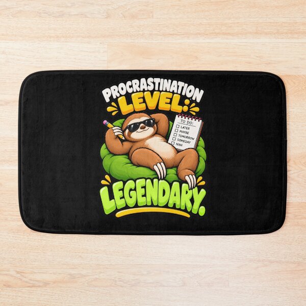 Item preview, Procrastination Level designed and sold by Edrien Design.