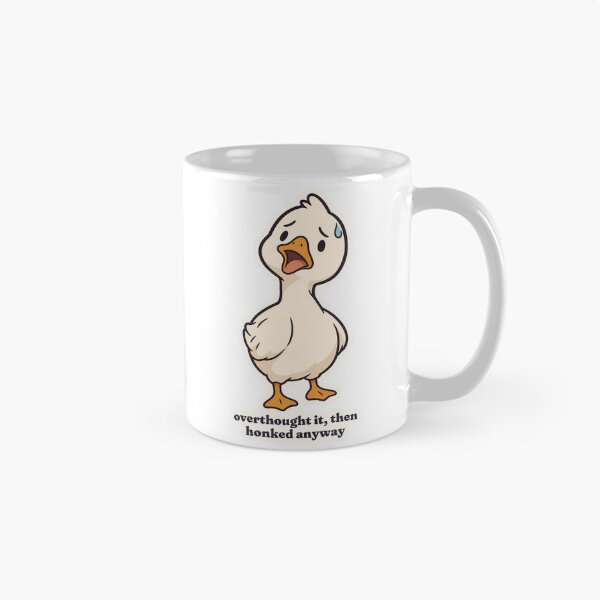 Item preview, Silly Goose Overthought It Then Honked Anyway designed and sold by OuqCreations.