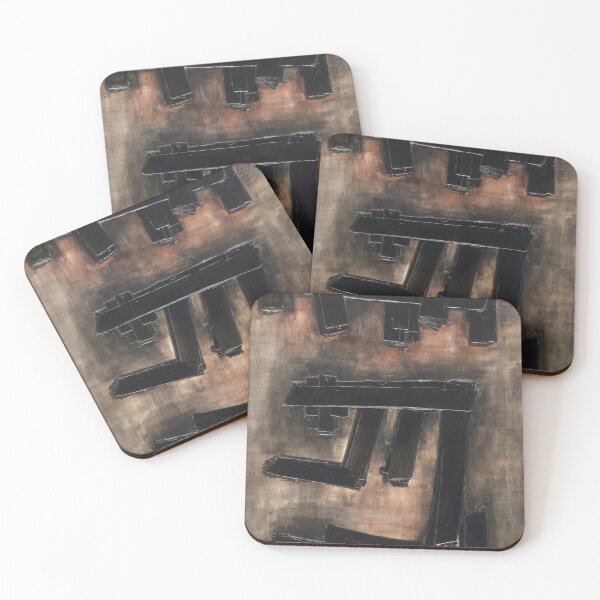 Item preview, Pierre Soulages art - Pierre Soulages artist - Pierre Soulages painting - Pierre Soulages abstract art - Pierre Soulages black painting designed and sold by Rohyadalim.