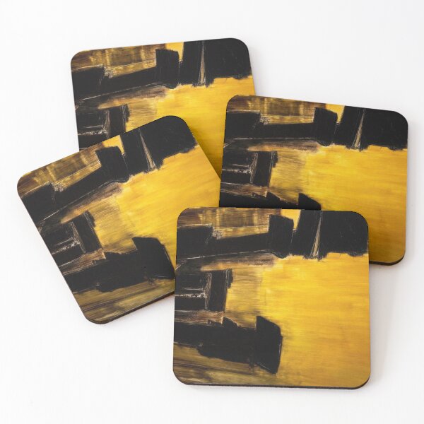 Item preview, Pierre Soulages art - Pierre Soulages artist - Pierre Soulages painting - Pierre Soulages abstract art - Pierre Soulages black painting designed and sold by Rohyadalim.