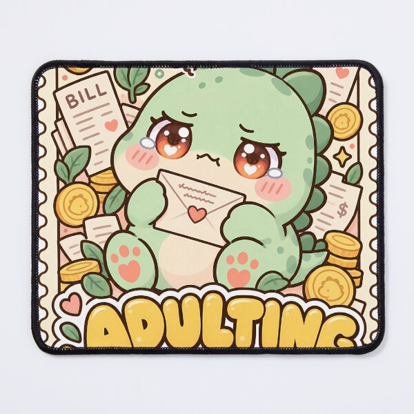 Item preview, Adulting is a scam designed and sold by WhimsyPeachCo.