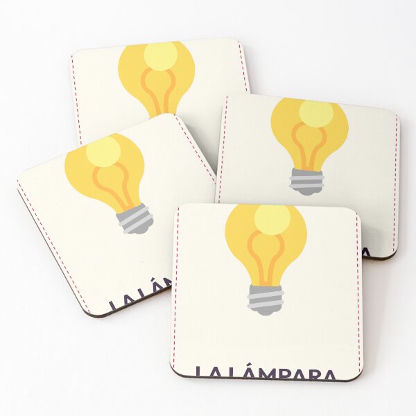 Item preview, La Lámpara Lotería Card · The Lamp · Mexican Loteria No. 50 designed and sold by EdicionesSastal.