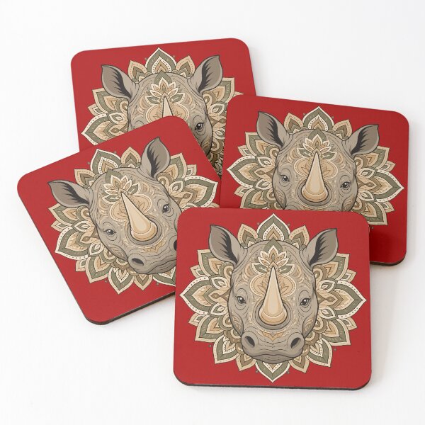 Item preview, Tribal Wildlife Geometric Animal Art designed and sold by Creative Owlet.