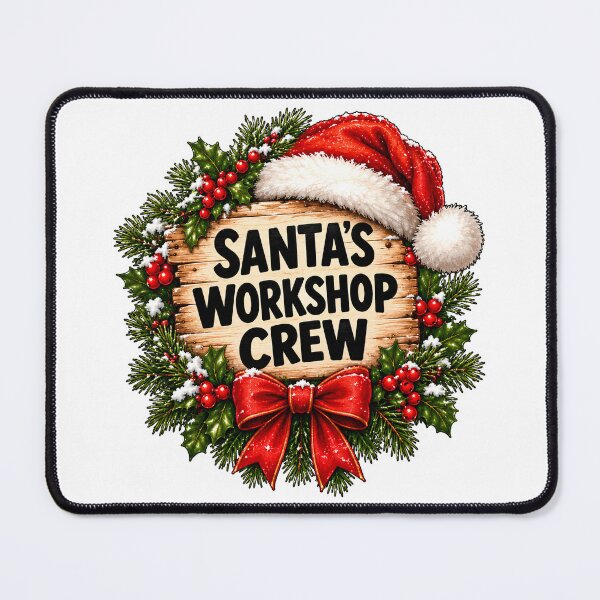 Item preview, Santa's Workshop Crew – Christmas Elf Team Holiday Helper Design designed and sold by SVALANART.