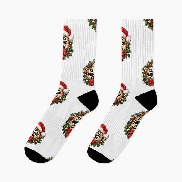 Item preview, Santa's Workshop Crew – Christmas Elf Team Holiday Helper Design designed and sold by SVALANART.