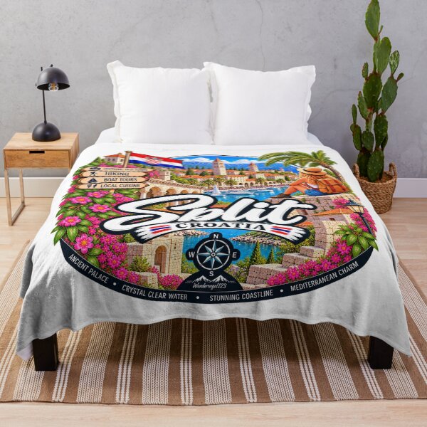 Item preview, Split Croatia – Historic Port Adriatic Coast & Hiking Adventures designed and sold by Wandervogel123.