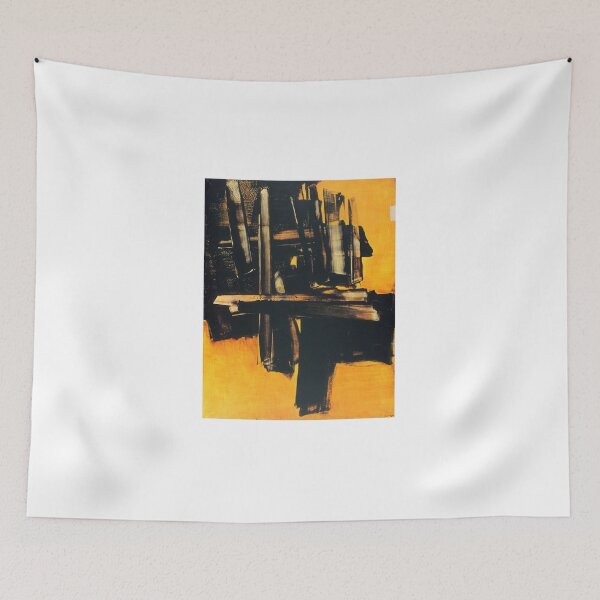 Item preview, Pierre Soulages art - Pierre Soulages artist - Pierre Soulages painting - Pierre Soulages abstract art - Pierre Soulages black painting designed and sold by Rohyadalim.