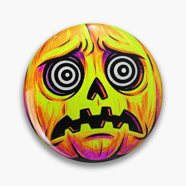 Item preview, Creepy Cute Pumpkin Head Boy – Scared Pumpkin Face designed and sold by QQQueen.