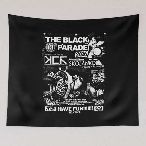 Artikelvorschau, Black Parade Emo Rock Washington DC entworfen und verkauft von Nekoojimeo.