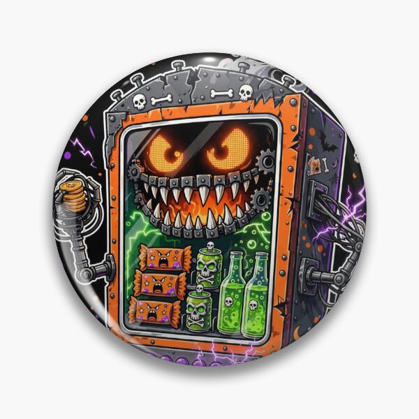 Item preview, The Vending Machine from Hell — Exact Change Required designed and sold by DibujandoPorfa.