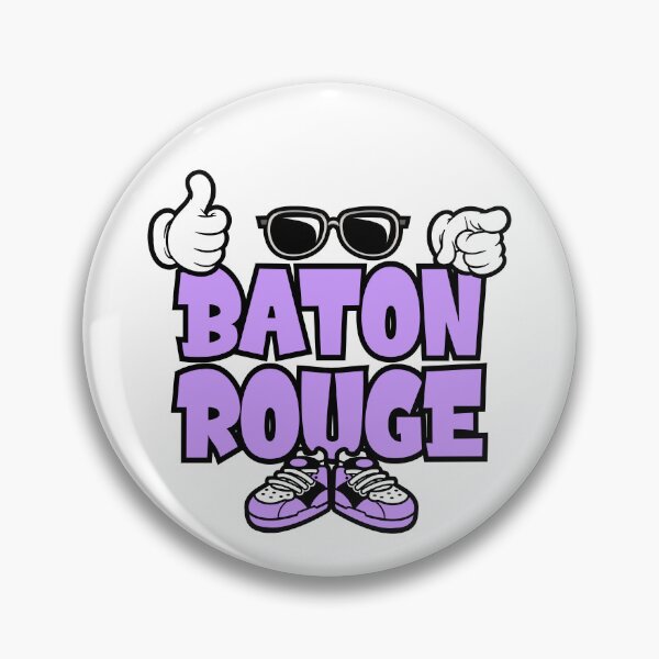 Item preview, BATON ROUGE Graffiti Retro Lettering designed and sold by NFTWords.