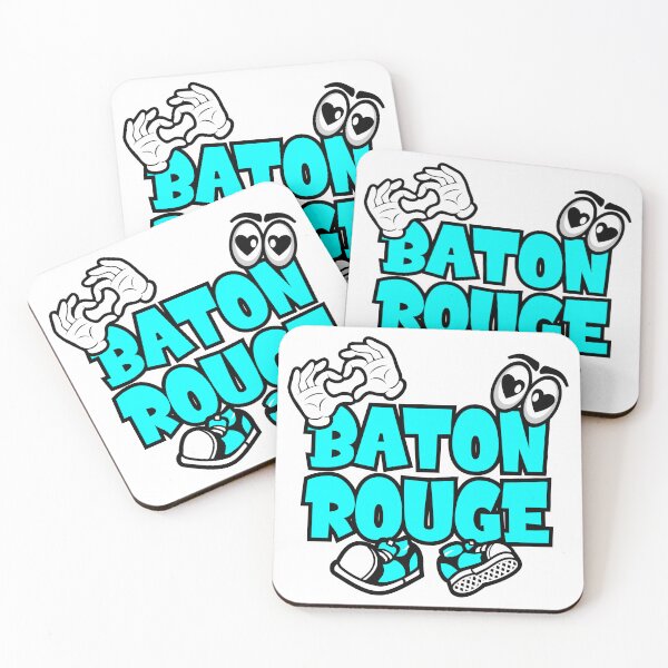 Item preview, BATON ROUGE Typography Funny Vintage designed and sold by NFTWords.