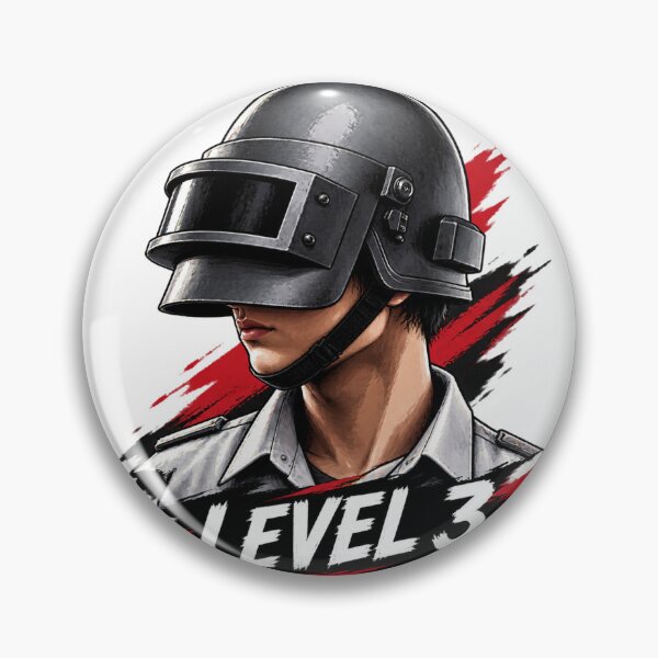 Item preview, PUBG Inspired Level X Gaming Design for Battle Royale Fans designed and sold by DatTurnip.