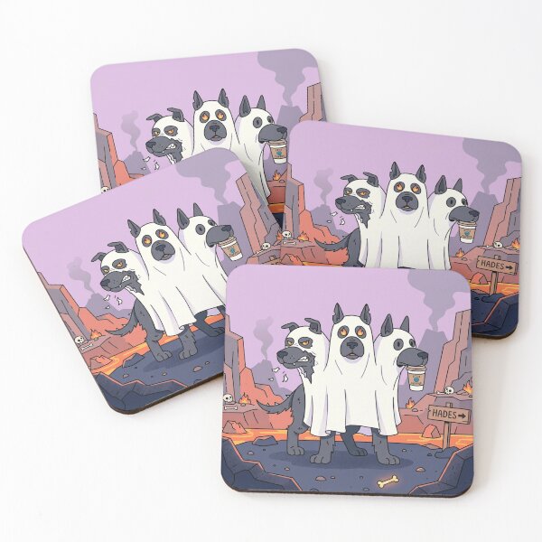 Item preview, Cerberus Hades Ghost Costume: Funny Mythology Art designed and sold by codex antique.