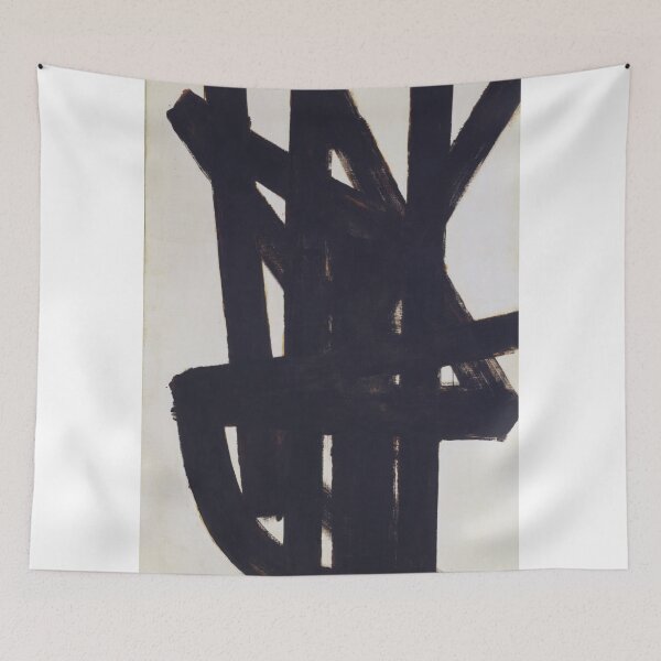 Item preview, Pierre Soulages art - Pierre Soulages artist - Pierre Soulages painting - Pierre Soulages abstract art - Pierre Soulages black painting designed and sold by Rohyadalim.