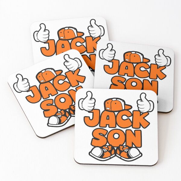 Item preview, JACKSON Typography Funny Vintage designed and sold by NFTWords.