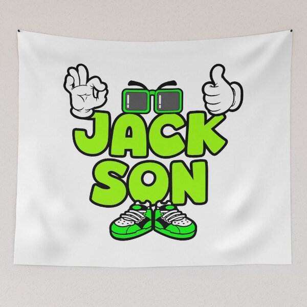 Item preview, JACKSON Vintage Cartoon Retro Comic designed and sold by NFTWords.