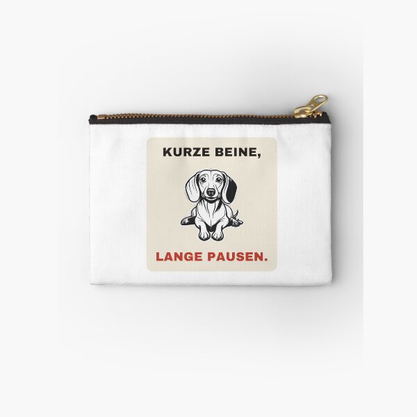 Item preview, Short legs, long breaks – Dachshunds | Humorous design designed and sold by Glowfy.