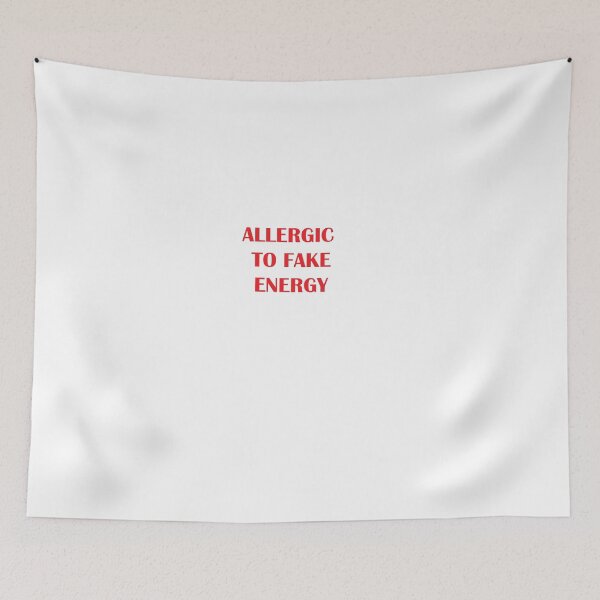Item preview, allergic to fake energy designed and sold by Kasia1987t.