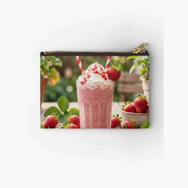 Item preview, Beverages – strawberry milkshake designed and sold by snoWorkshop.