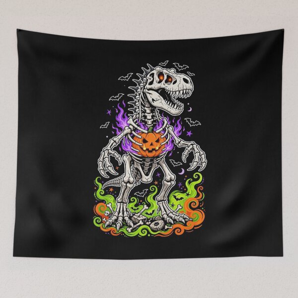 Item preview,  T-Rex of the Dead — Prehistoric Halloween Terror designed and sold by DibujandoPorfa.