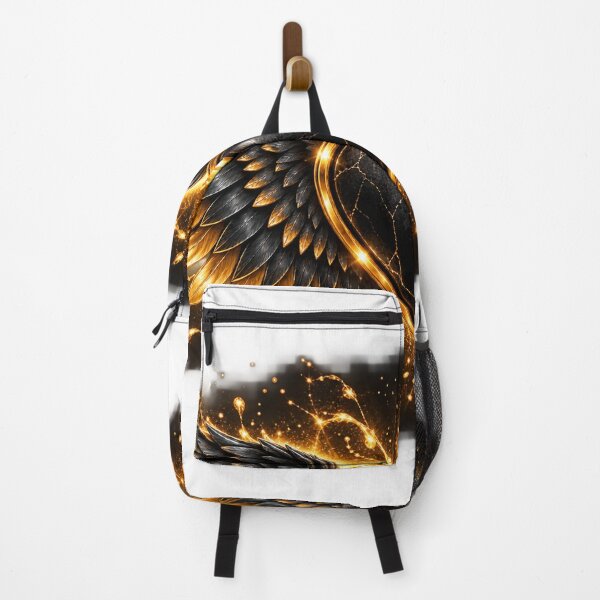 Item preview, Luxury Black & Gold Winged Heart designed and sold by Inrastylish888.