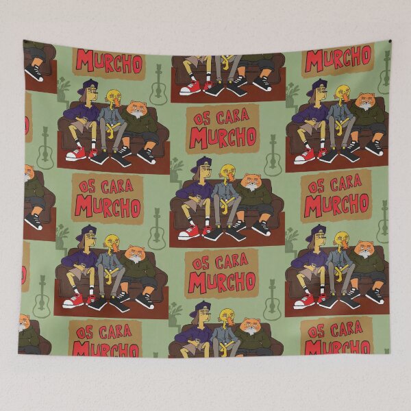 Item preview, Os cara murcho – Cartoon Friends on the Couch designed and sold by Borbulhastudio.