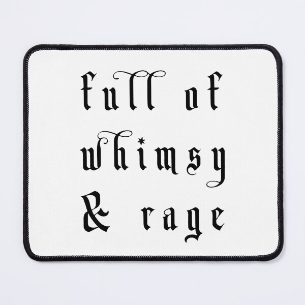 Item preview, Full of Whimsy and Rage – Witchy Celestial Typography designed and sold by witchlingart.