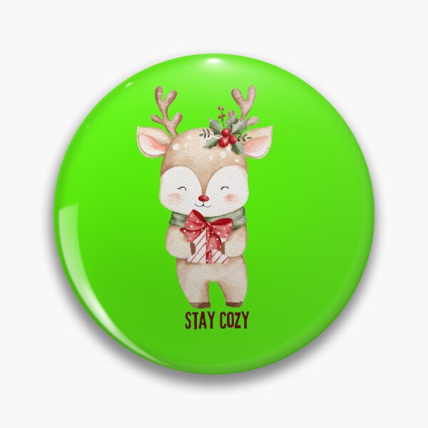 Artikelvorschau, Cute Reindeer Stay Cozy Winter - Christmas Holiday Gift entworfen und verkauft von stormk10.