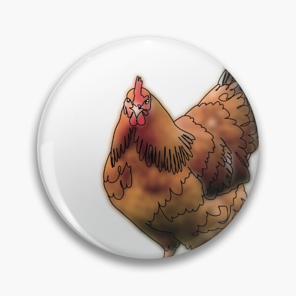 Item preview, Easter the Chicken – animalz designed and sold by Ashley’sAnimalz.