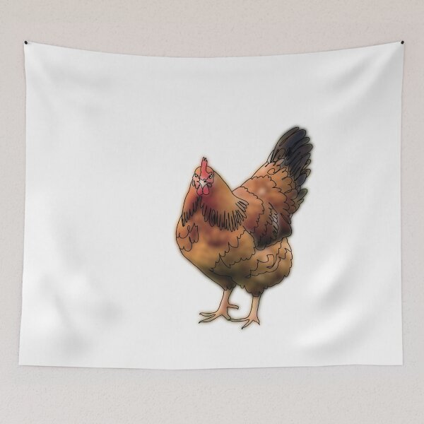Item preview, Easter the Chicken – animalz designed and sold by Ashley’sAnimalz.