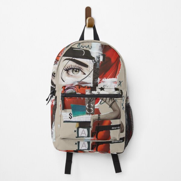 Item preview, Eye on Art – Contemporary Mixed Media Paper Collage Print designed and sold by burbuja.